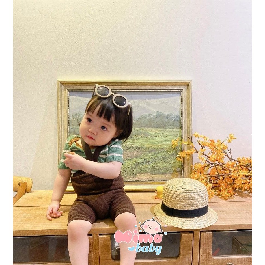 Quần tất yếm đùi phiên bản xuân thu Mimo Baby phong cách hàn quốc cho bé