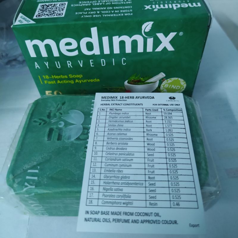 Xà Phòng 18 Loại Thảo Dược Medimix 125gram | BigBuy360 - bigbuy360.vn