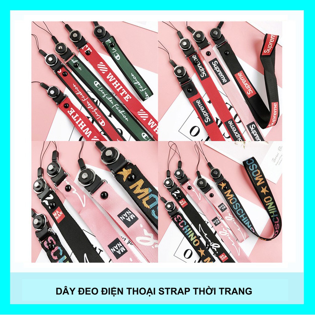 Dây đeo Điện Thoại, Thẻ STRAP bản to, dây dài