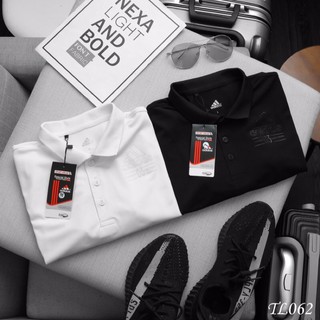 Áo polo nam basic vnxk, áo thun vải cá sấu cotton