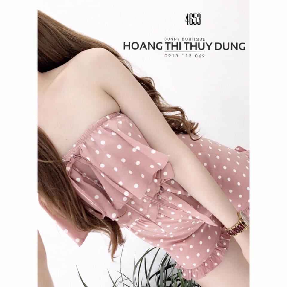 Sét jum bi trễ vai thời trang hàn quốc hot