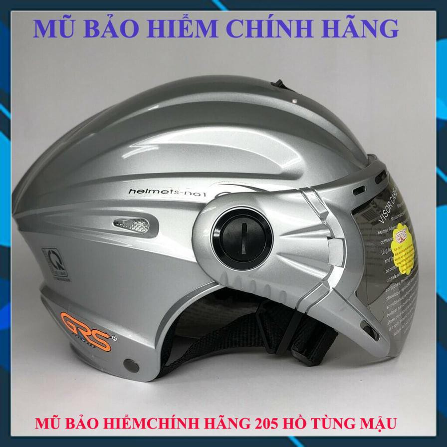 Mũ bảo hiểm nửa đầu GRS A737k nhiều màu  [ Chính Hãng ]