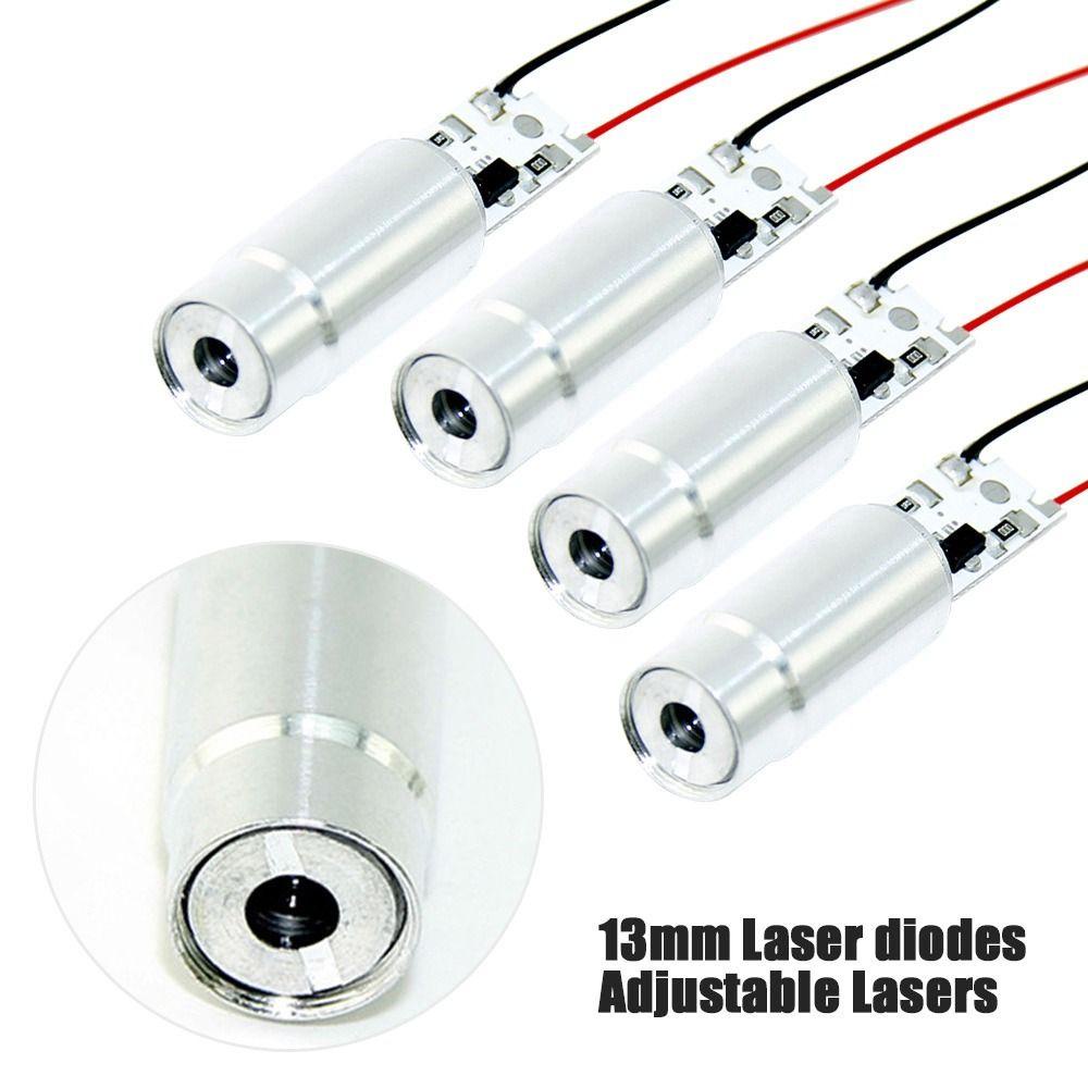 Đi Ốt Phát Laser Đầu Nhôm 13mm 6V 1-20MW