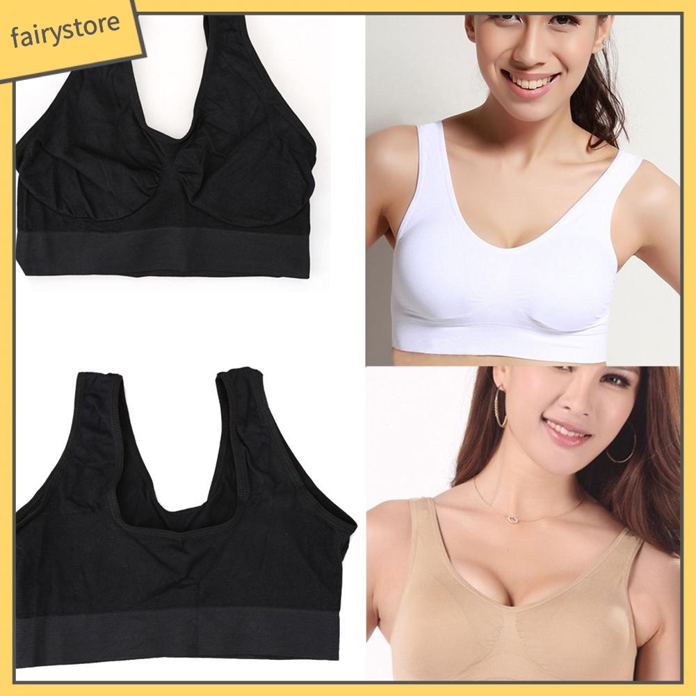 Áo Ngực Thể Thao Một Lớp Không Đường May