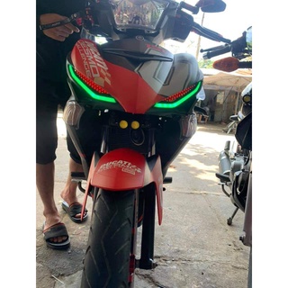 Demi i8 luoi gắn xe exciter 150 điều khiển bằng điện thoại