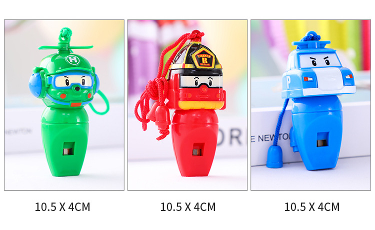 ROBOCAR POLI Còi Đồ Chơi Hình Chú Vịt Đáng Yêu Cho Bé