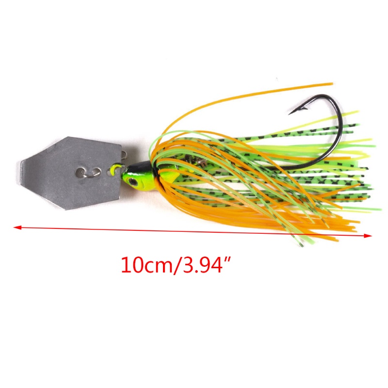 Set 6 Mồi Câu Cá Nhân Tạo 10cm 11g Có Lưỡi Câu Tiện Dụng