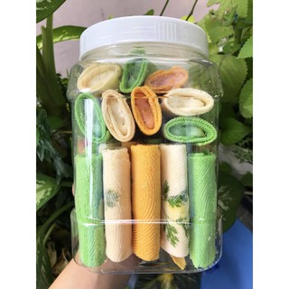 Bánh Xếp Kem Mix 3 Vị ( Dứa / Dâu / Kem ) Siêu Ngon 250G / 500G / 1 KG