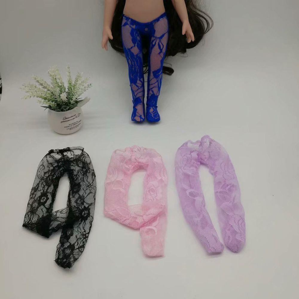 LUOL Tất Ren Hoa Xinh Xắn Cho Búp Bê 43Cm / 18 Inch