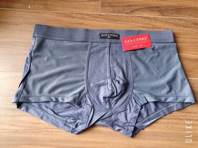 Quần sịp đùi SAN.COMO Thái Lan - size L,XL,XXL- siêu mềm, thông hơi mát lịm tim - từ 47 đến 87kg