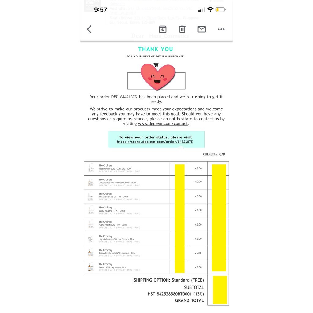 The ordinary Hyaluronic Acid 2% + B5-Cấp Ẩm Cho Da | BigBuy360 - bigbuy360.vn