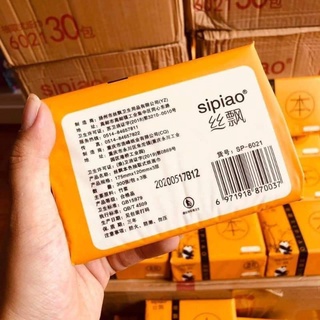 Giấy ăn gấu trúc sipiao 120k/thùng 30 gối