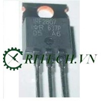 5c IRF2807 Mosfet kênh N 82A 75V TO-220 THÁO MÁY