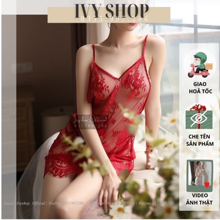 Váy ngủ Ren Sexy Xuyên Thấu gợi cảm đầm ngủ xuyên thấu sexy VR1185 - VR1303 - Ivyshop