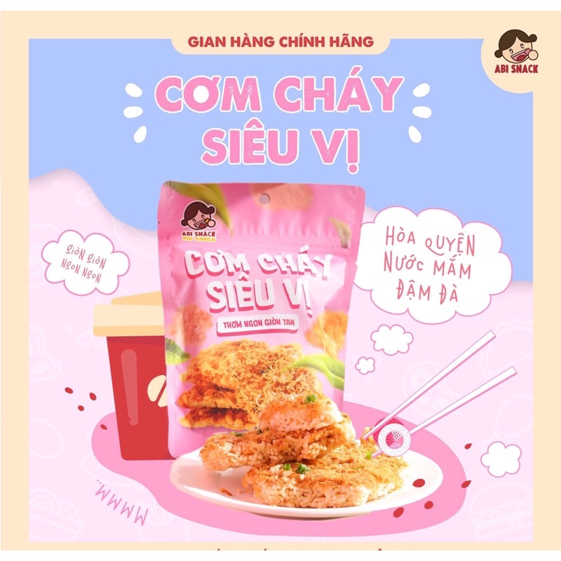 [OFFICIAL STORE] Cơm Cháy Siêu Vị ABI - ABI SNACK