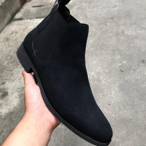 Giày boot NAM❤️FREESHIP❤️Giày Chelsea boot da lộn full HỘP, bảo hành 6 tháng, HÀNG CAO CẤP -o97 ! :