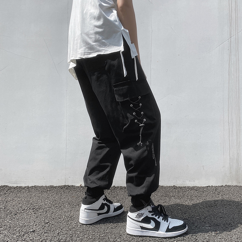Quần Ống Rộng Nhiều Túi Phong Cách Hip Hop Năng Động Cho Nam | BigBuy360 - bigbuy360.vn