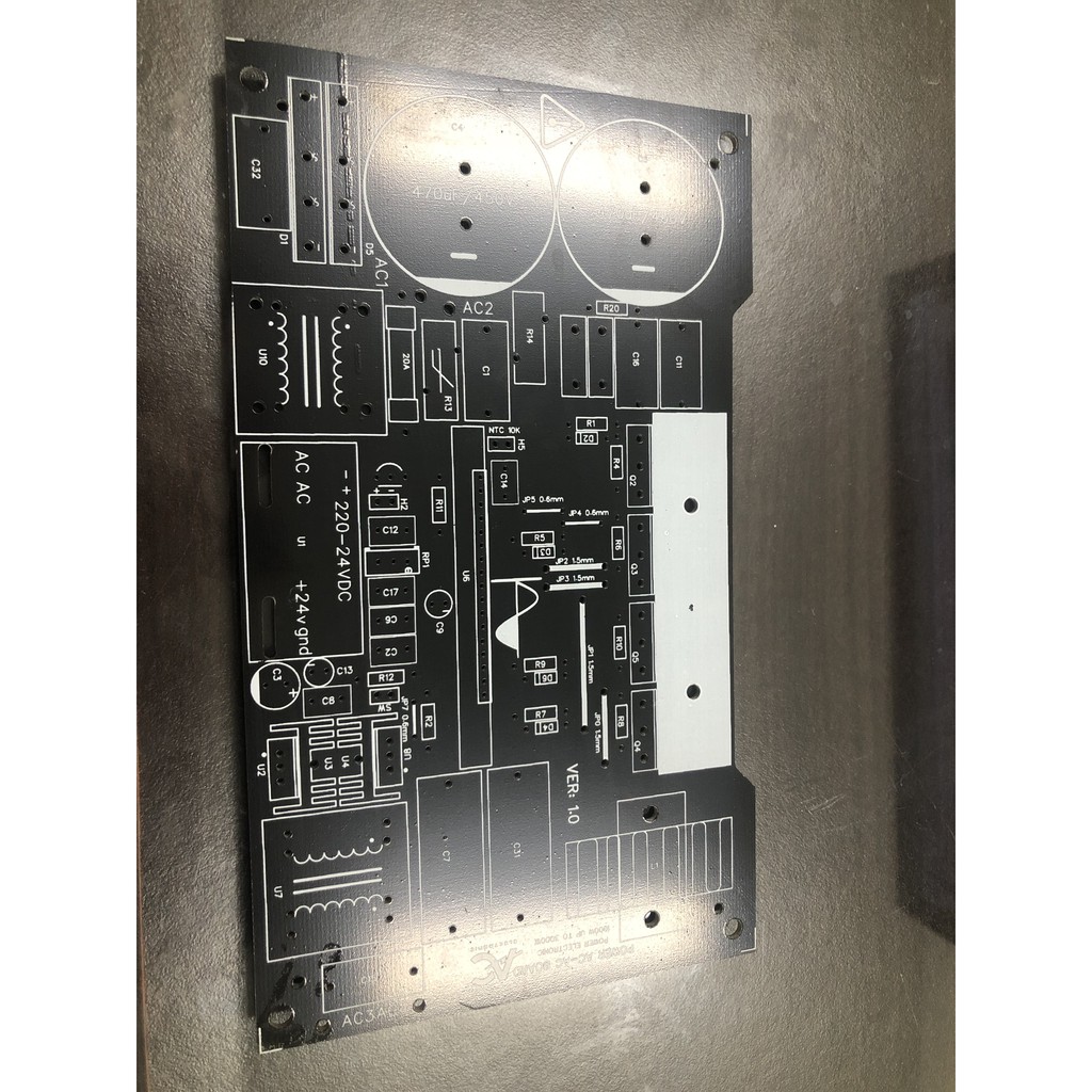PCB board tự ráp chuyển đổi 220-110 sine chuẩn