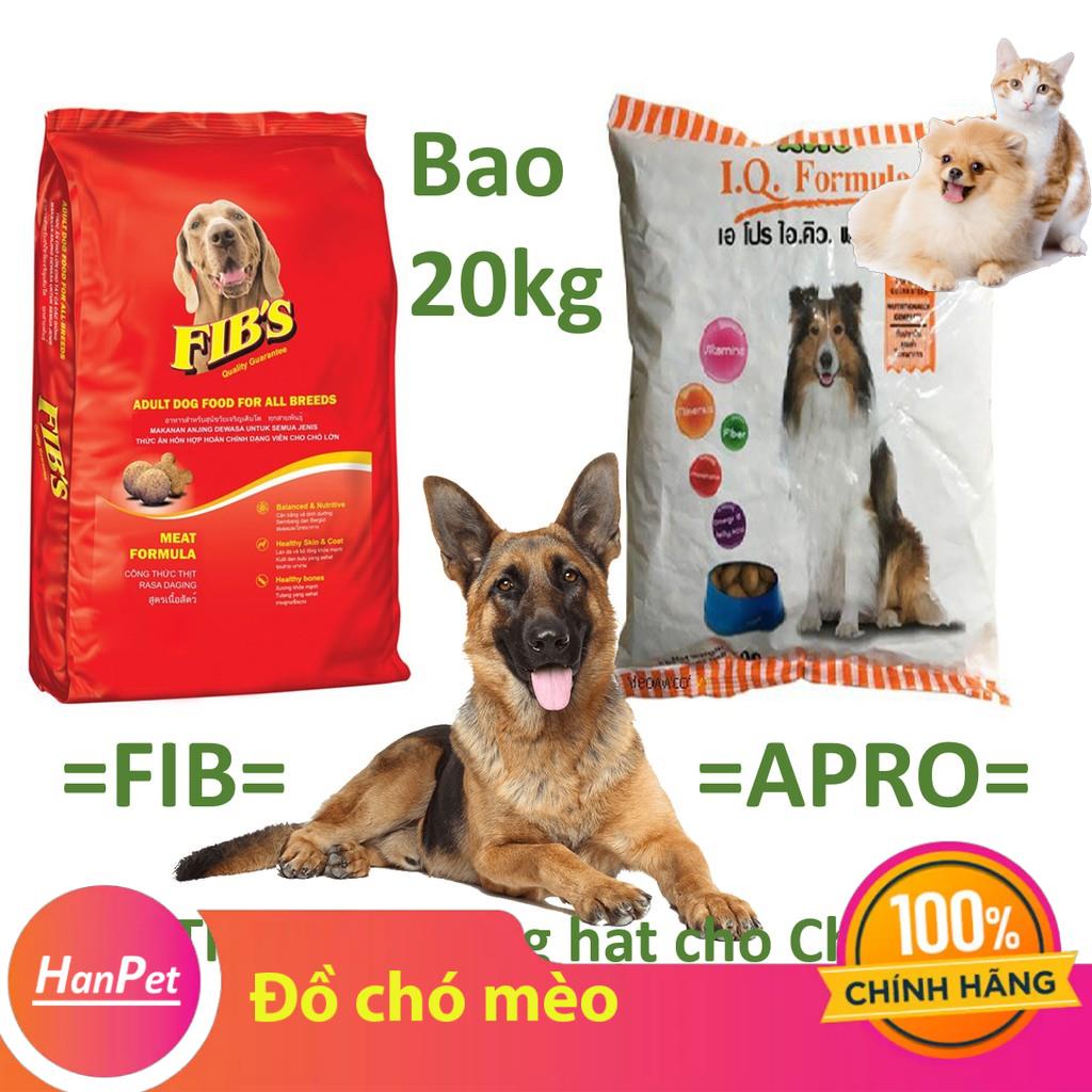 {Bao lớn 20kg) APro & Fib's. Thức ăn cho chó dạng hạt Dùng cho mọi giống chó