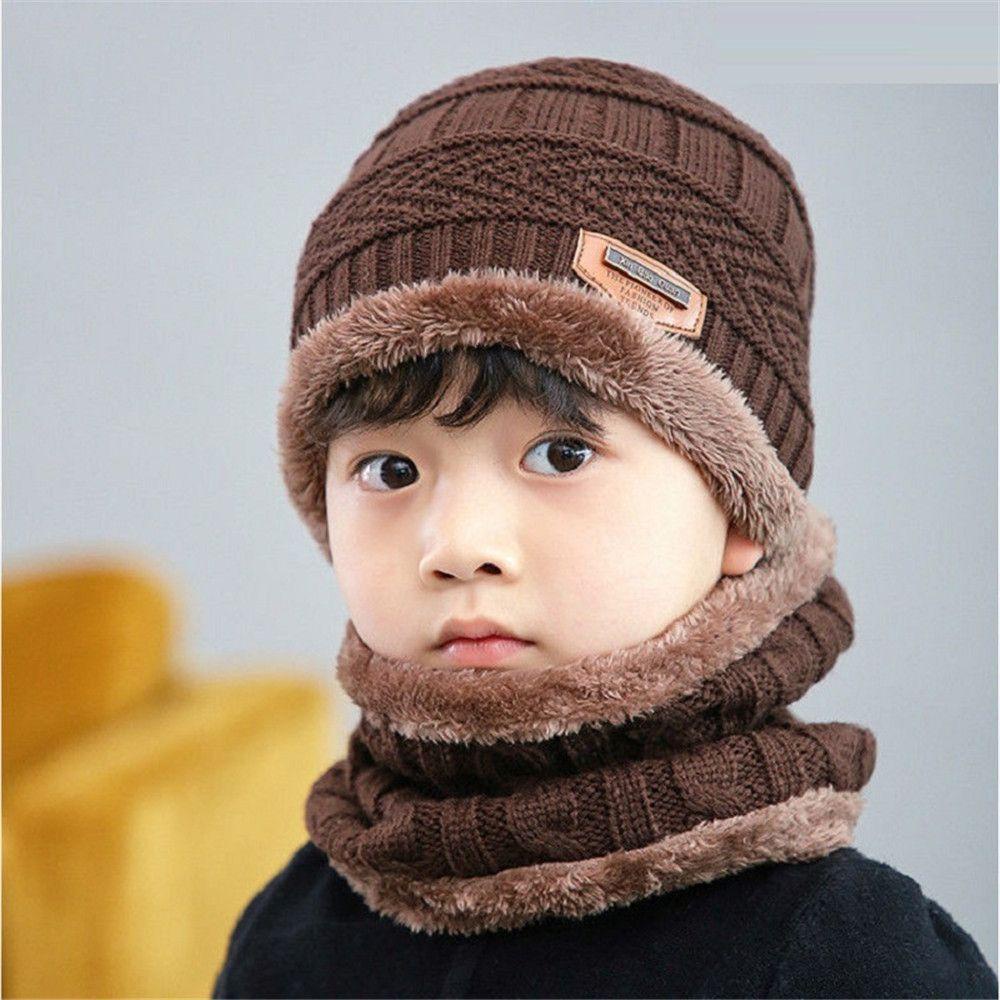 Set Mũ Beanie Và Khăn Choàng Cổ Mềm Mại Co Giãn Thời Trang Mùa Đông Cho Nam Và Nữ