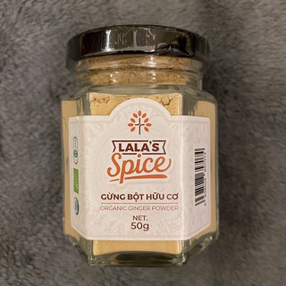 Bột gừng hữu cơ - organic ginger powder