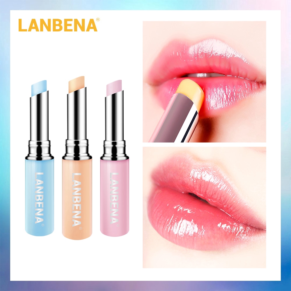 Son Dưỡng Môi Chiết Xuất Từ Acid Hyaluronic Đổi Màu Hoa Hồng LANBENA 1.8g | BigBuy360 - bigbuy360.vn