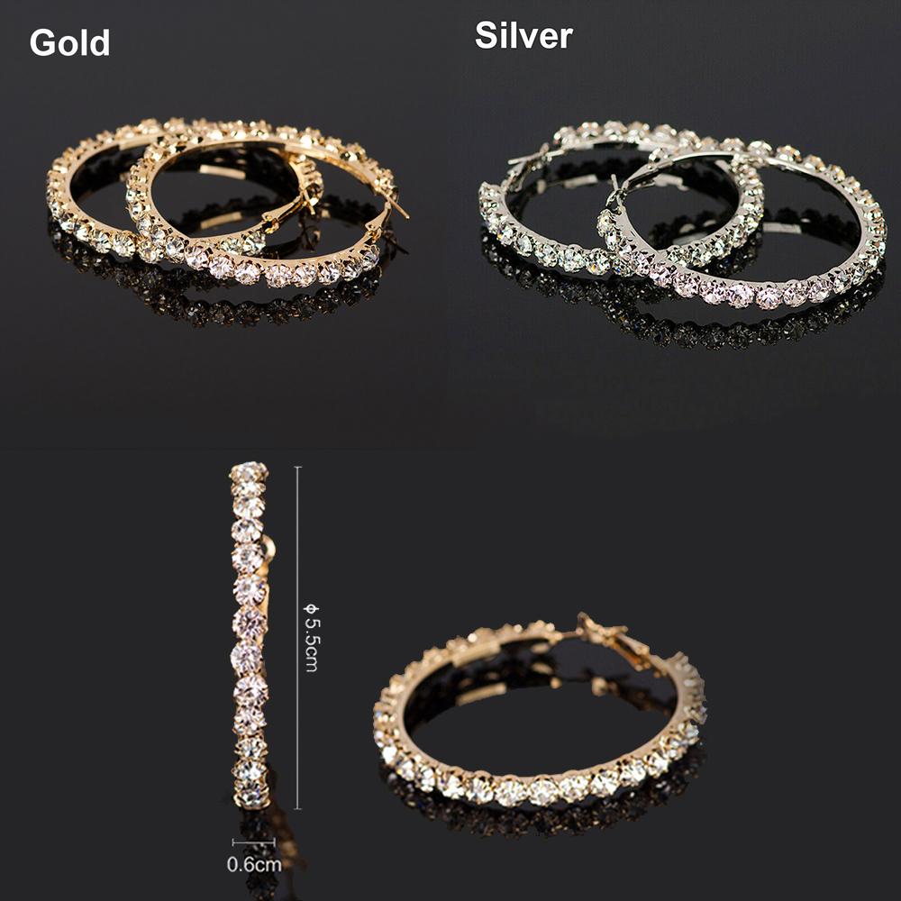 Cho Nữ Khuyên Tai Tròn Mạ