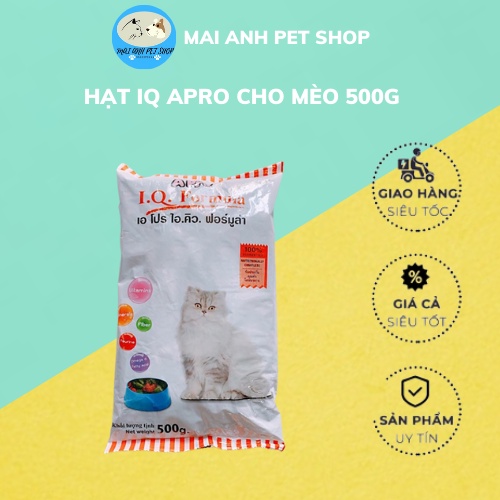 Hạt apro iq formula cho mèo - 500gr Thái Lan