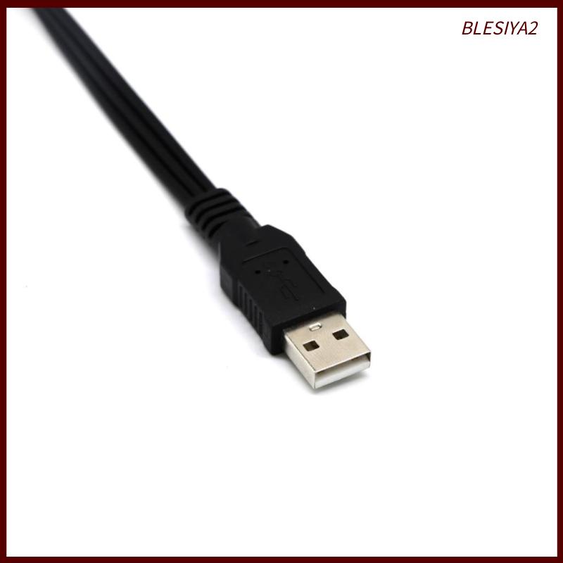 Dây Cáp Chuyển Đổi Blesiya2 Usb Male Sang 3rca Female Video Av A / V Cho Hdtv Tv Máy Tính