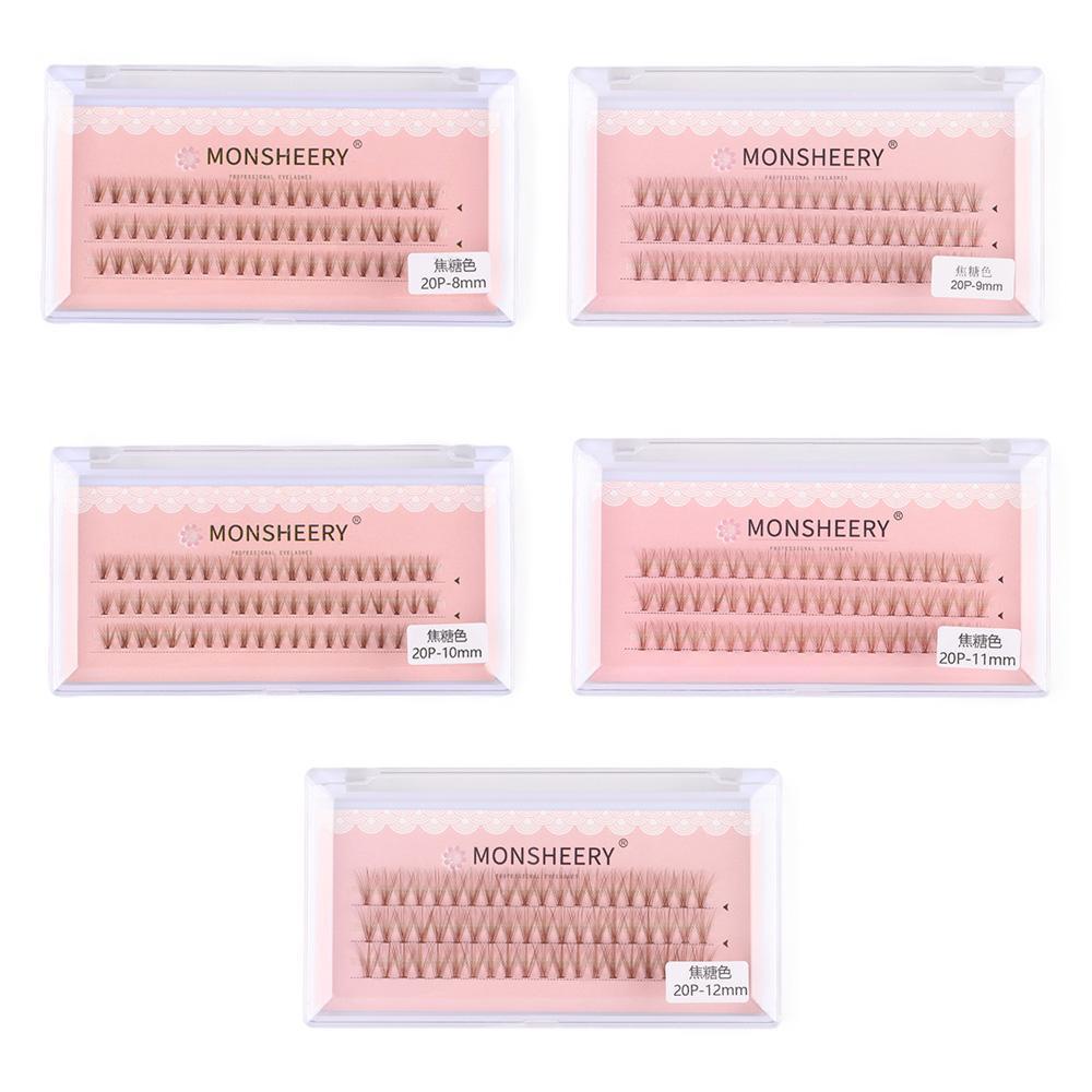 PATH Lông Mi Giả Màu Sắc Thời Trang Dùng Trang Điểm
