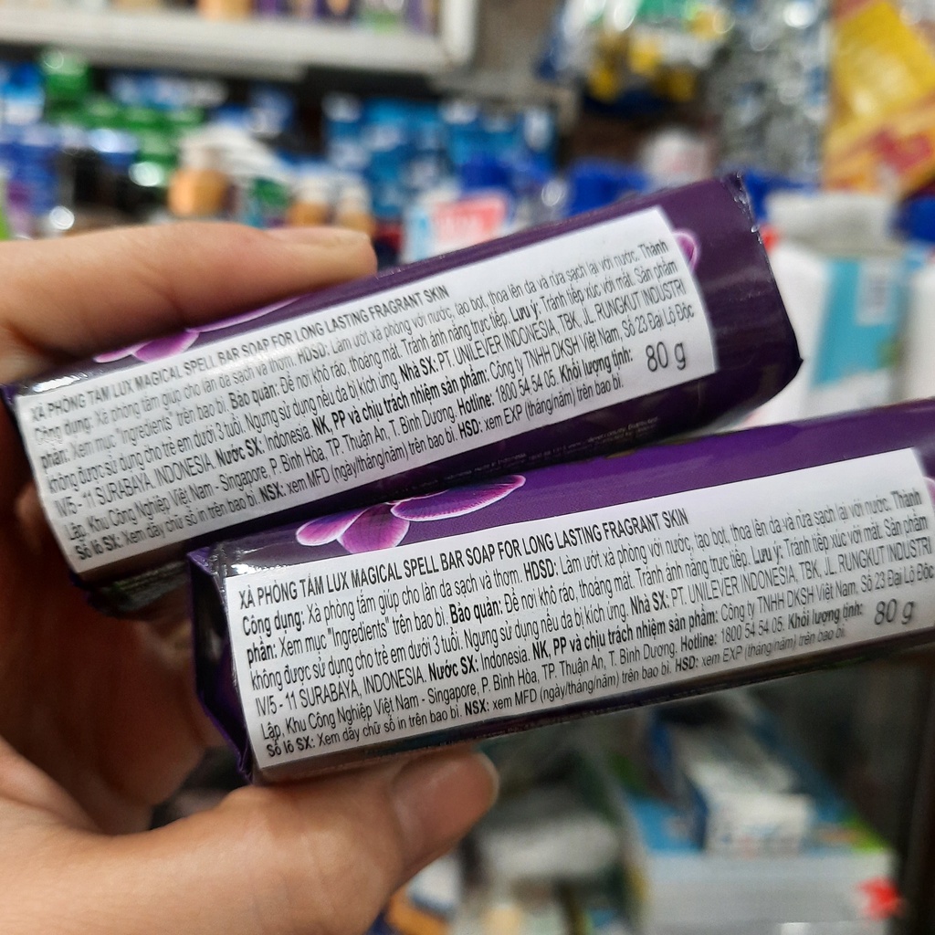 Xà Phòng cục Lux Magical Spell Hương Hoa Lan (Tím) 80g | BigBuy360 - bigbuy360.vn
