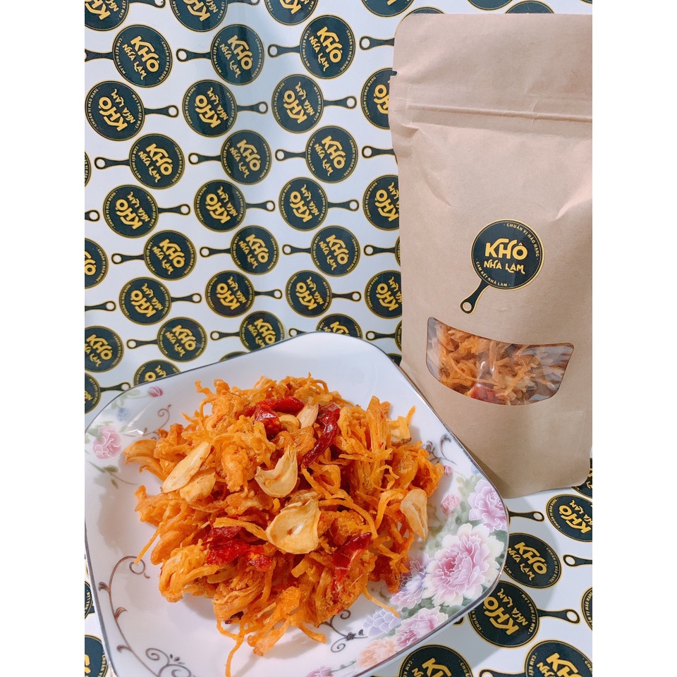 [Nhập THANANVAT giảm 10% đơn 0đ] Khô Gà Bơ Tỏi Nhà Làm Túi 200g Ăn Vặt Ngon TpHCM | BigBuy360 - bigbuy360.vn