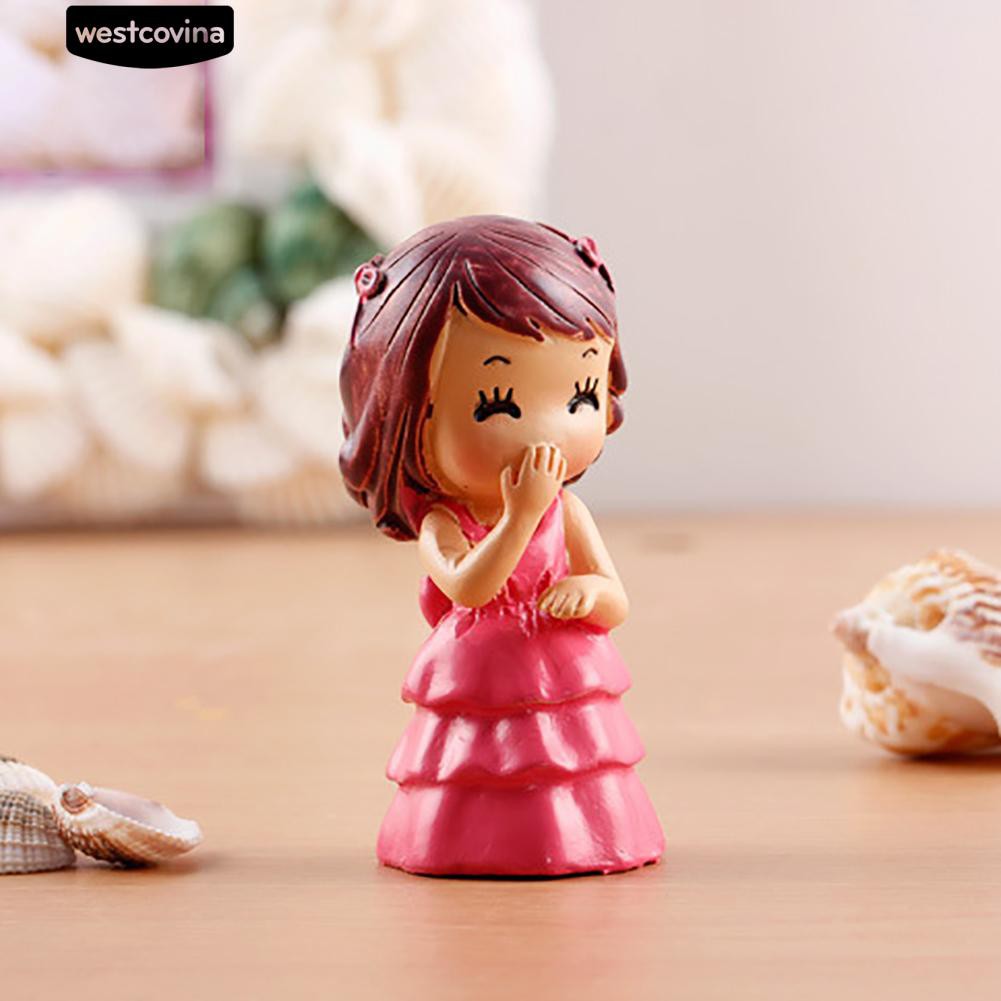 Set 2 mô hình đôi tình nhân cầu hôn dễ thương dùng để trang trí