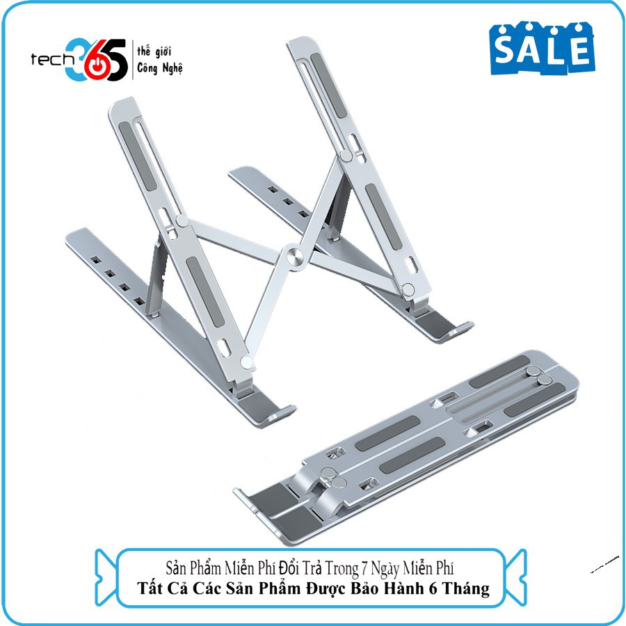 Giá đỡ laptop stand nhôm hỗ trợ tản nhiệt có thể gấp gọn chỉnh độ cao để laptop ipad macbook surface N3 D103 Vu Studio