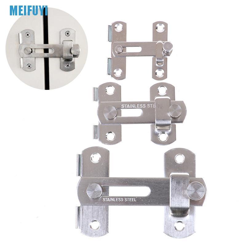 Chốt khóa cửa an toàn chất liệu thép không gỉ dạng trượt chất lượng cao