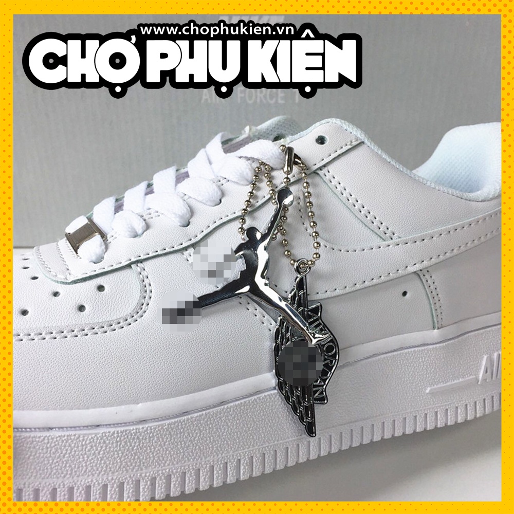 Phụ kiện tag treo giày kim loại biểu tượng Jumpman & Wings
