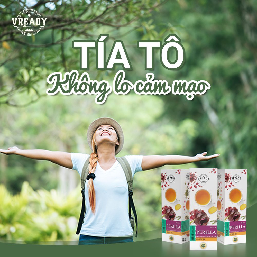 Trà Tía Tô Vready - Trà Túi Lọc Thanh Nhiệt, Giải Cảm, Giảm Cân Hiệu Quả | BigBuy360 - bigbuy360.vn