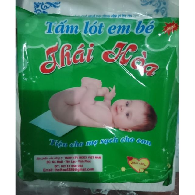 COMBO Tấm lót trẻ em Thái Hòa - loại 1 - 3 lớp.