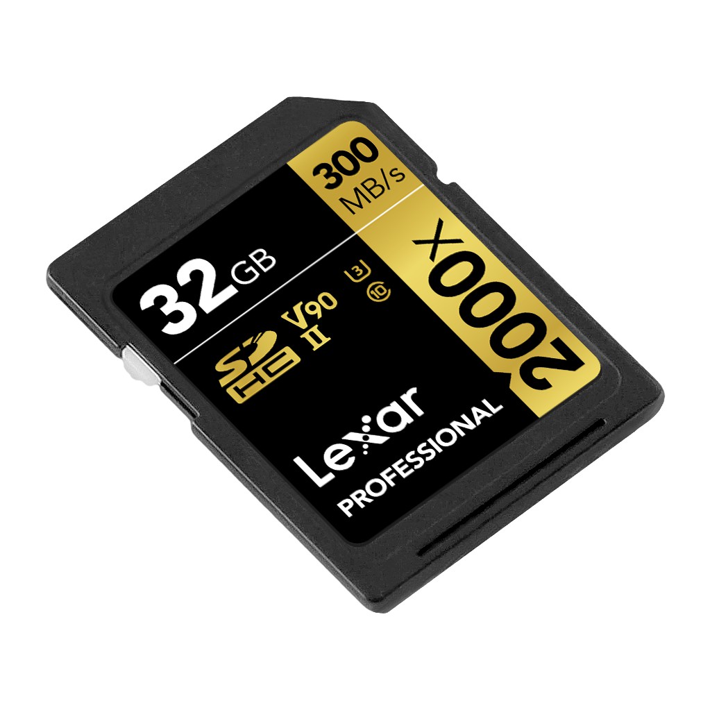 Thẻ Nhớ Lexar 32GB 2000X Professional SDXC UHS-II 300MB/260MB/s (Kèm Reader UHS-II) - Hàng Chính Hãng | BigBuy360 - bigbuy360.vn