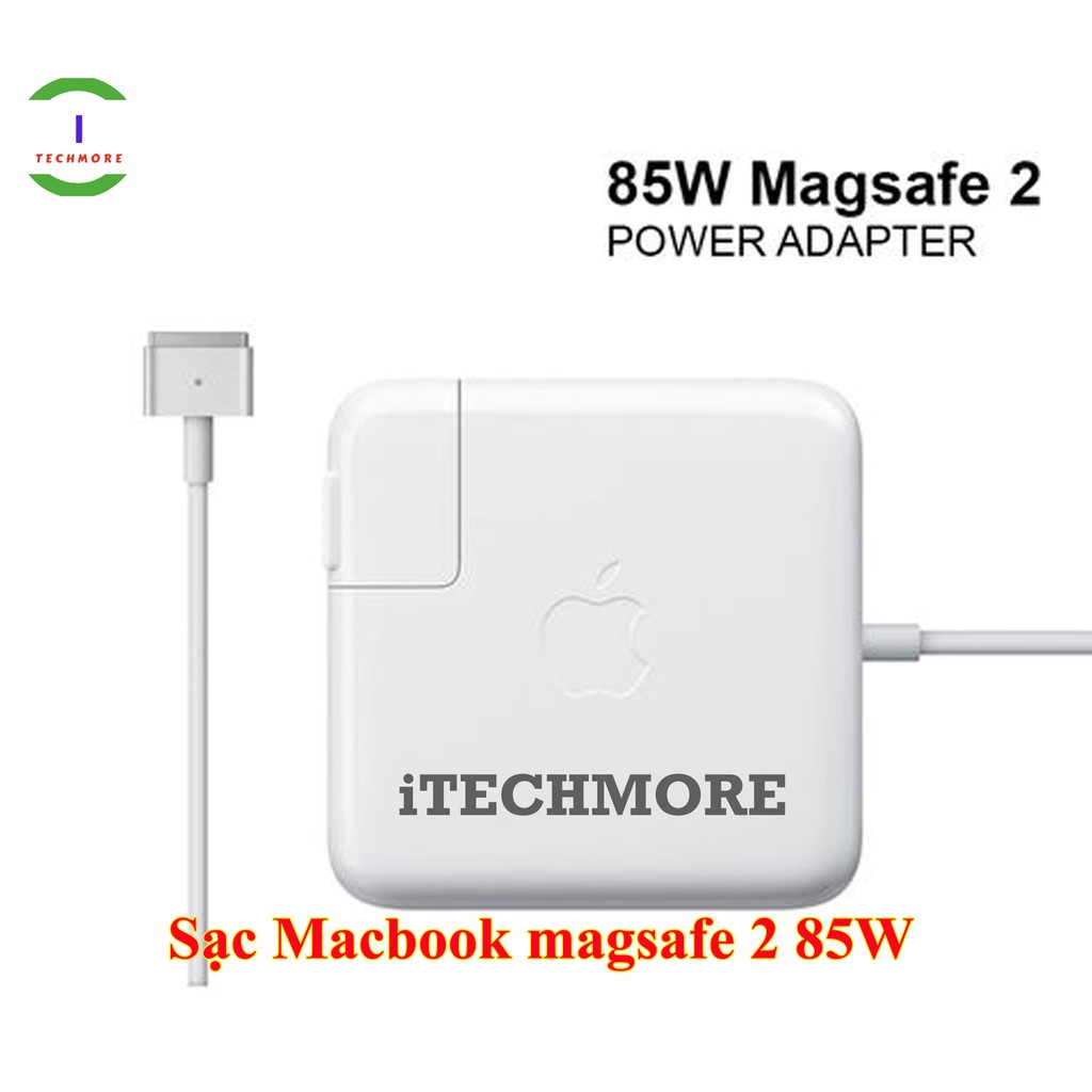 Sạc Macbook Magsafe 2 85W (Pro 15.4 Early 2013/Mid 2015) - Bảo hành 12 Tháng đổi mới sản phẩm.