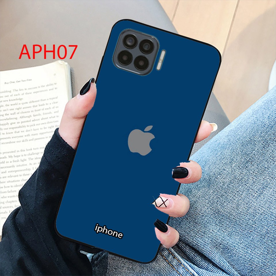 Ốp lưng cường lực OPPO F5 / F7 / F9 / A7 / A3S giả iphone thêm chữ kiểu đẹp | BigBuy360 - bigbuy360.vn