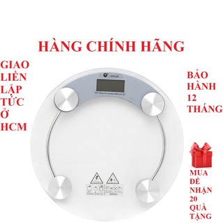 Cân điện tử cân sức khoẻ tặng kèm thước dây chính hãng bảo hành 30 ngày