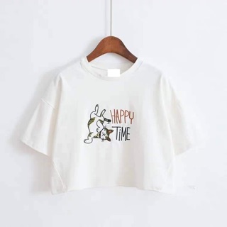 Áo crt mèo happy time (TR)