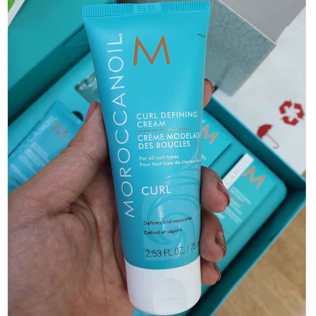 Kem định hình sóng xoăn Moroccanoil Curl Defining Cream 75ml