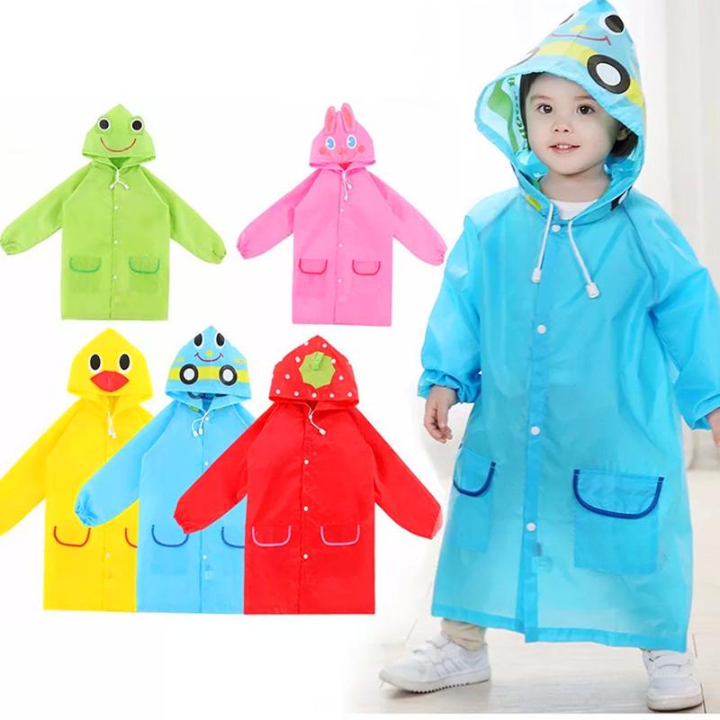 Áo mưa trẻ em xuất Nhật hình thú vui nhộn cho bé 2-7 tuổi