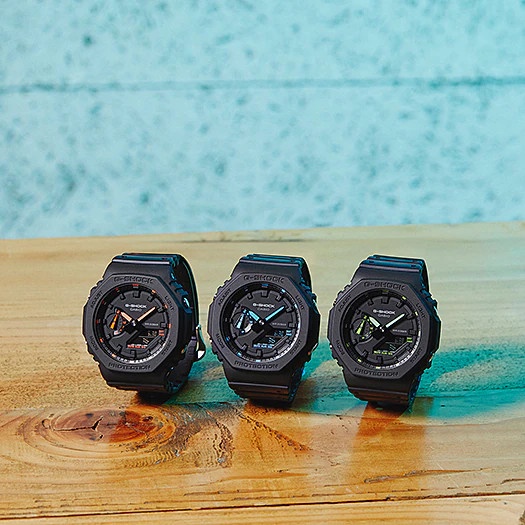 Đồng Hồ Casio Nam Dây Nhựa GSHOCK GA-2100-1A4DR Chính Hãng