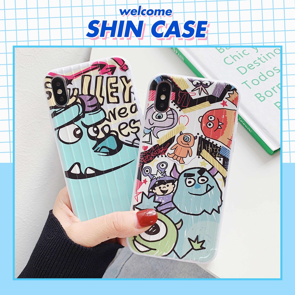 Ốp lưng iphone Monster Factory sọc 3D chống va đập 5/5s/6/6plus/6s/6splus/7/7plus/8/8plus/x/xs/11/12/pro/max/plus/promax