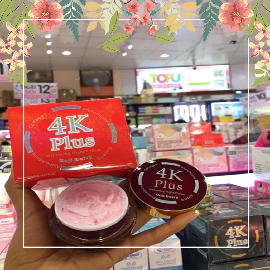 Kem 4k Plus Goji Berry dành cho da mụn