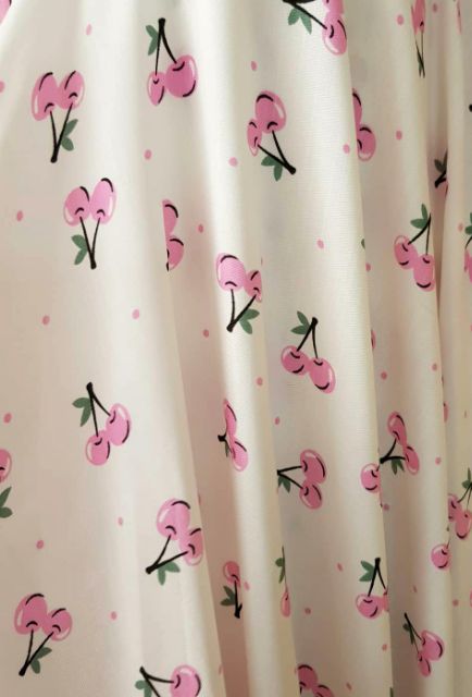 Vải đào may scrunchies