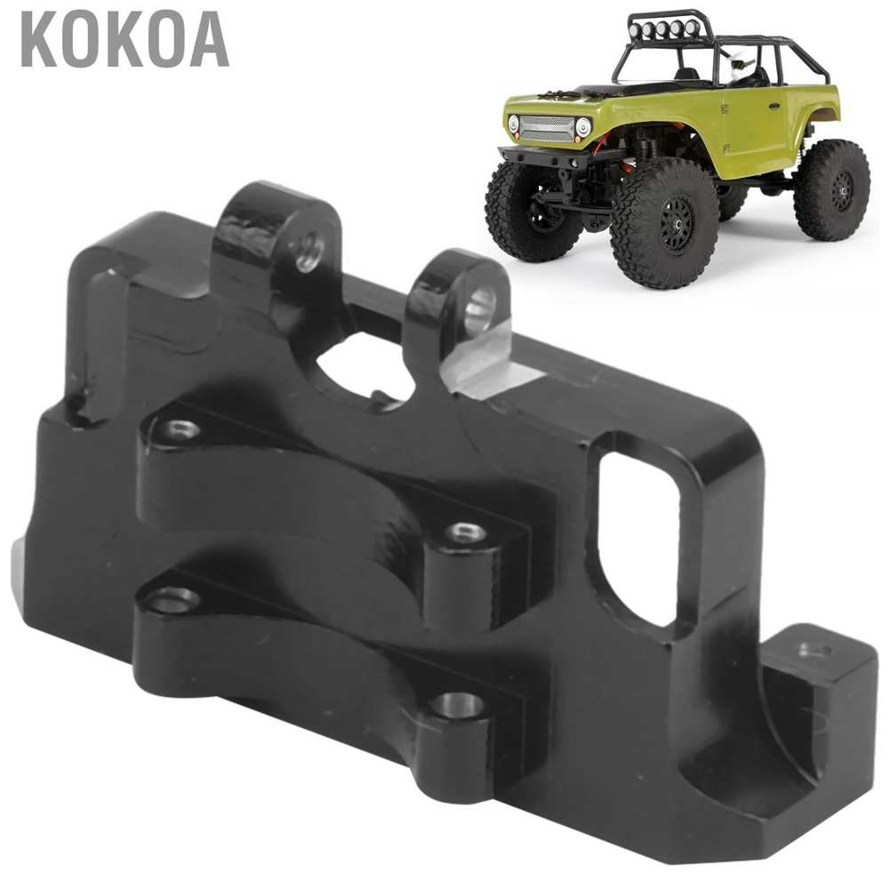 Kokoa Aluminium Steering Gear Fixed Mount Servo Bracket for Axial SCX24 90081 1/24 RC Car